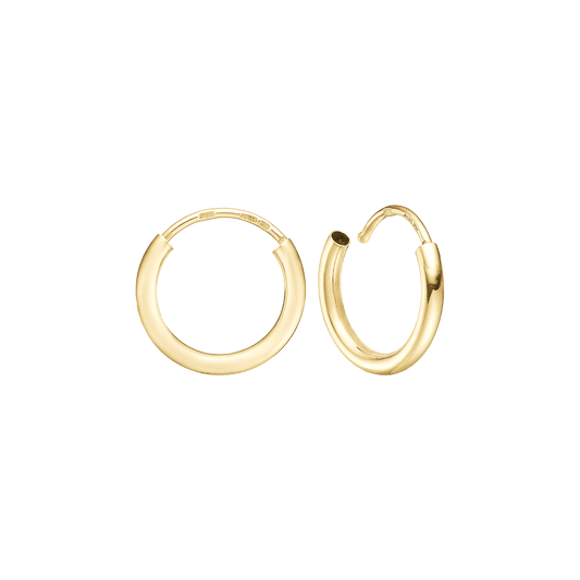 14KT CREOL 16MM, TRÅD 1,8MM M/VRIDLÅS