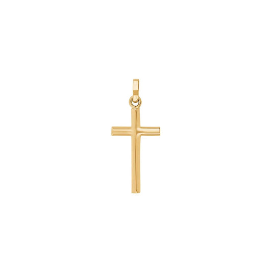 14kt. guldkors 15mm - Urma.dk