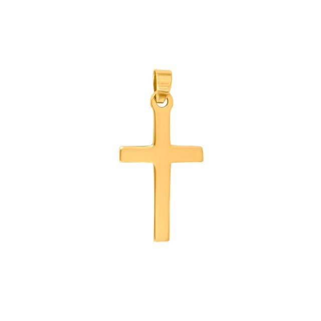 14kt. guldkors 23mm - Urma.dk