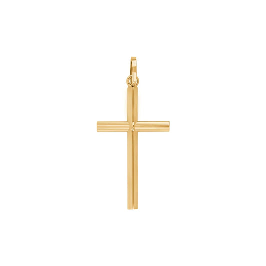 14kt. guldkors 23mm - Urma.dk