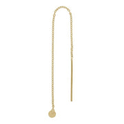 14kt. guldørekæde m/3mm plade PIERCE52 1stk. - Urma.dk