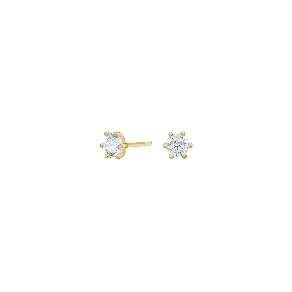 14kt. guldørestikker 4mm - Urma.dk