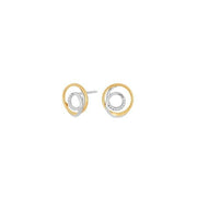 14kt. guldørestikker m. 0,04ct TW/SI - Urma.dk