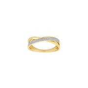 14kt. guldring m/dia. 0,10ct W/SI - Urma.dk