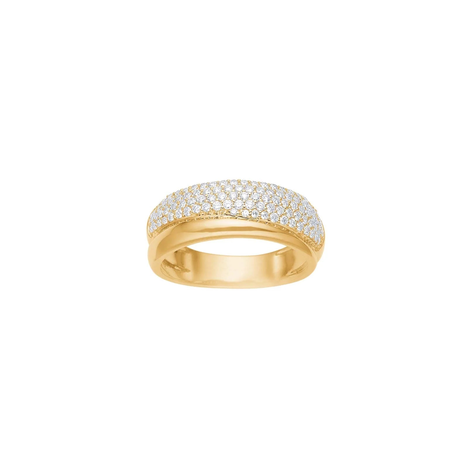 14kt. guldring m/dia. 0.525ct W/SI - Urma.dk