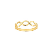 14kt. guldring uendelighed - Urma.dk