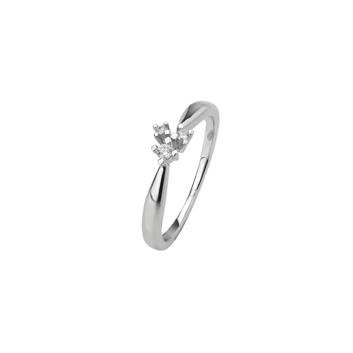 14KT HV.D.RING DIAM.1X0,015+1X0,02+1X0,0 - Urma.dk