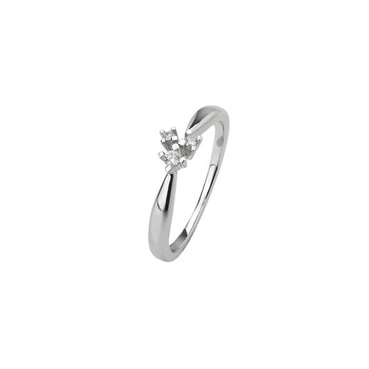 14KT HV.D.RING DIAM.1X0,015+1X0,02+1X0,0 - Urma.dk