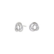14kt. hvidguldsørestikker m/dia. 0.020ct. W/SI - Urma.dk