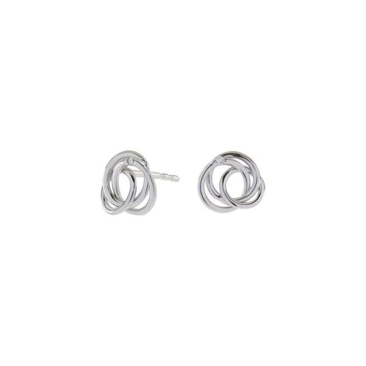 14kt. hvidguldsørestikker m/dia. 0.020ct. W/SI - Urma.dk