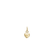 14KT VEDHÆNG HJERTE 6,5 x 6 mm