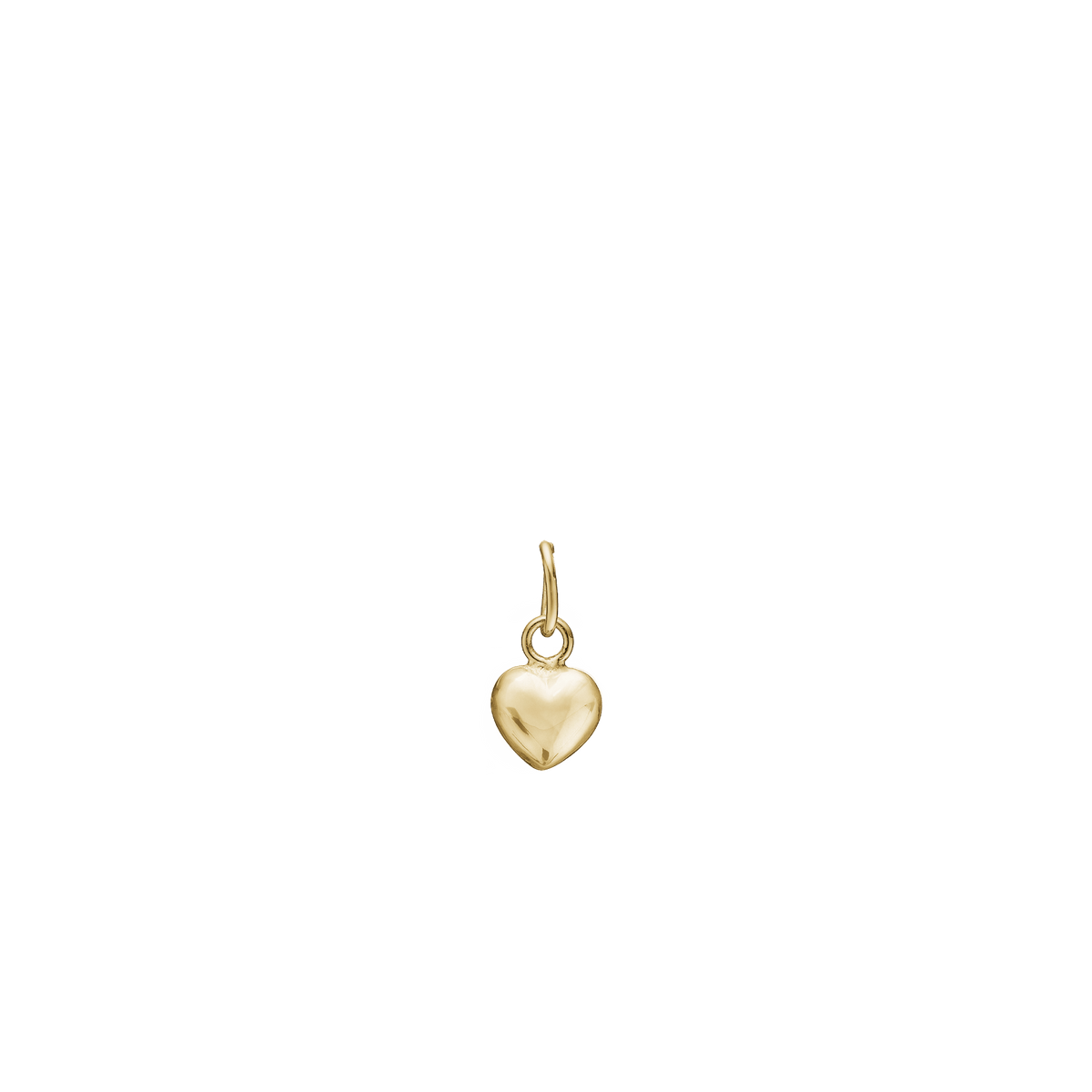 14KT VEDHÆNG HJERTE 6,5 x 6 mm