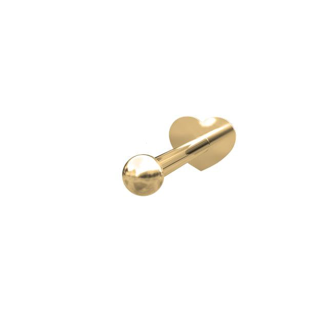 14kt. Labret-piercing kugle 2mm solid PIERCE52 1st