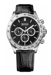 HUGO BOSS Ikon herre ur HB1513178 med læderrem