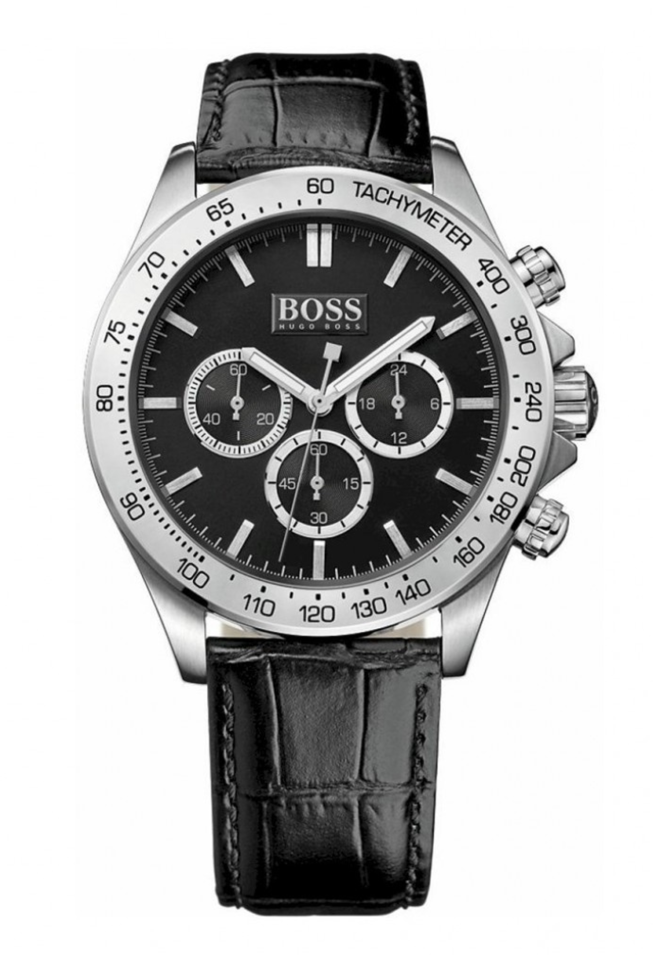 HUGO BOSS Ikon herre ur HB1513178 med læderrem