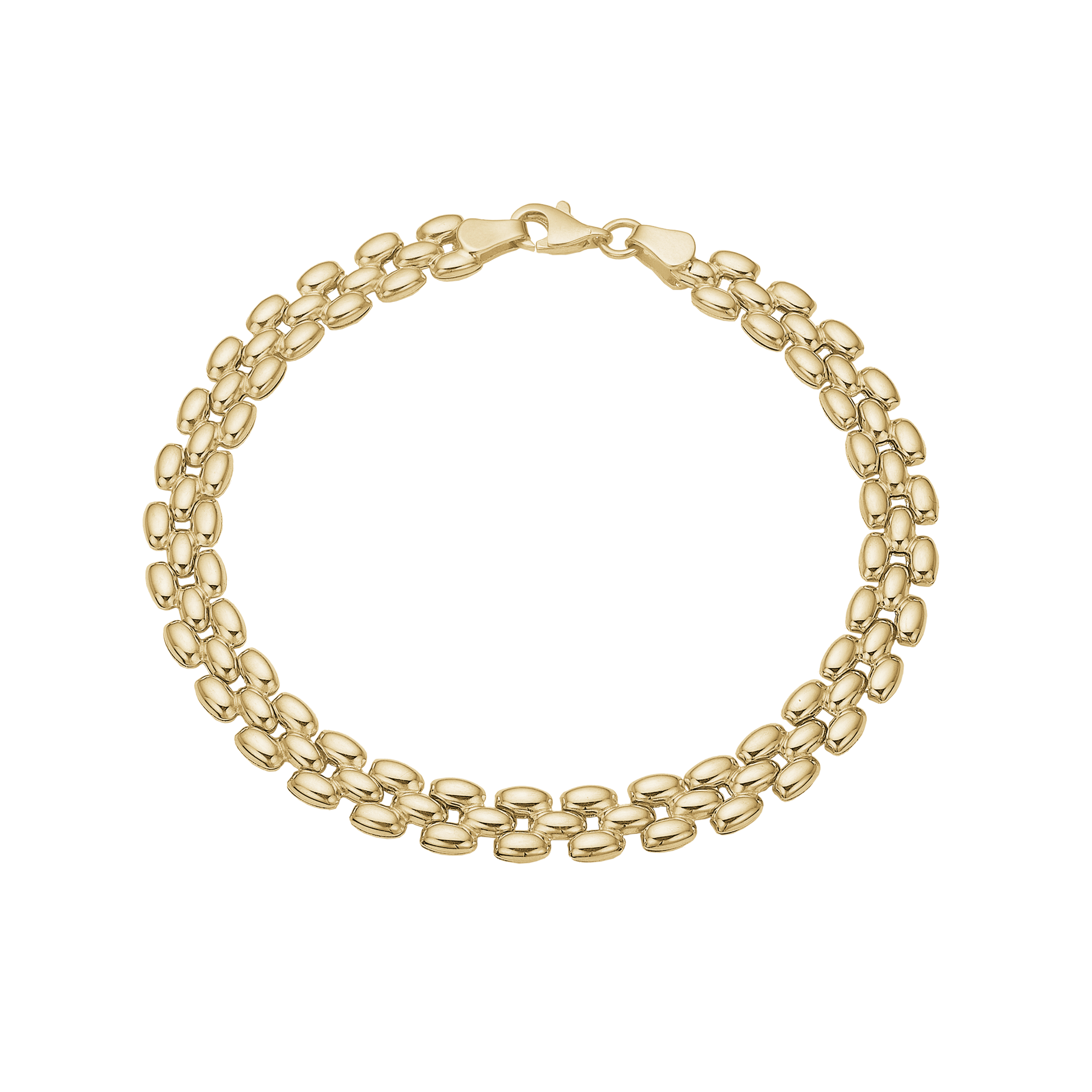 Armbånd 8Kt, led, 19 cm