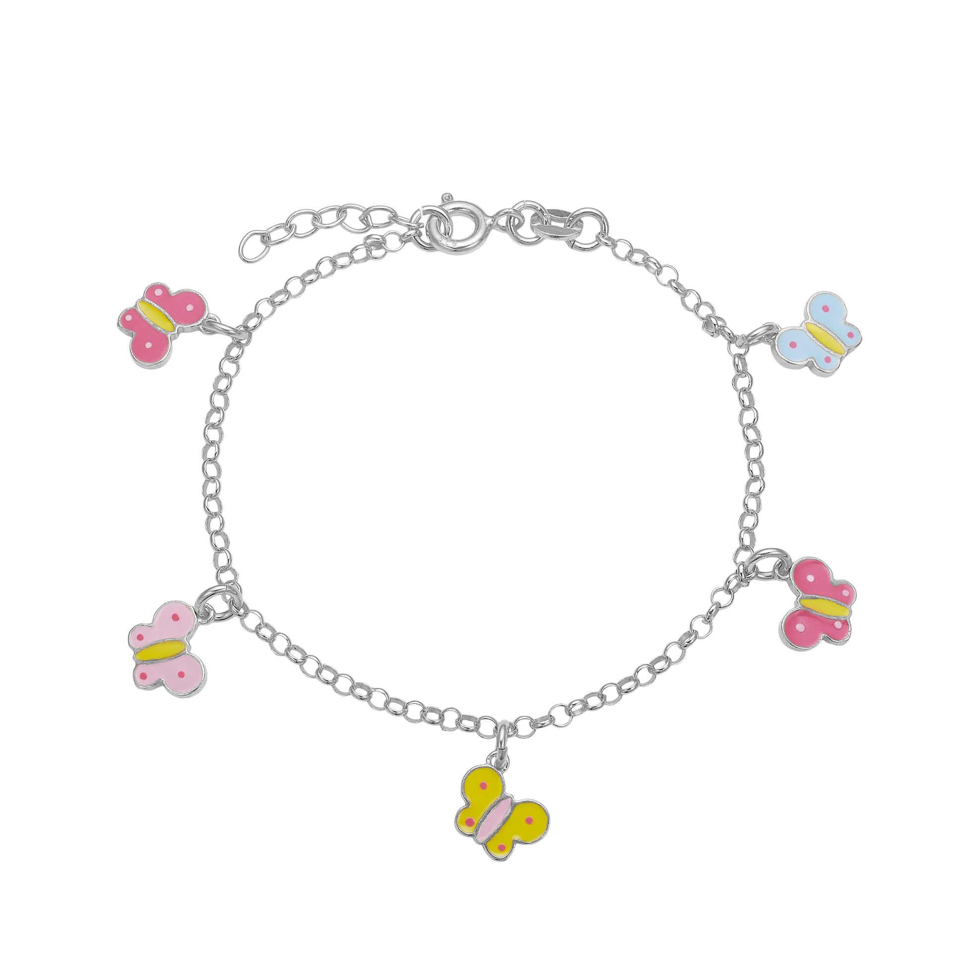 Armbånd, Butterflies, sølv