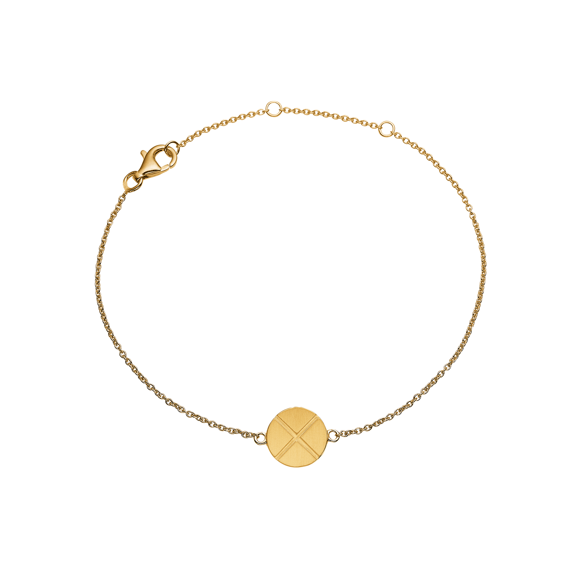 Armbånd, kryds, forg sølv