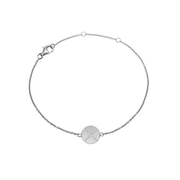 Armbånd, kryds, sølv