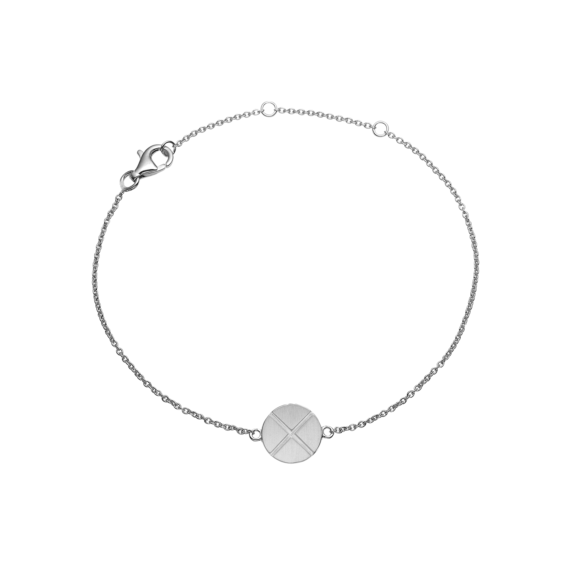 Armbånd, kryds, sølv