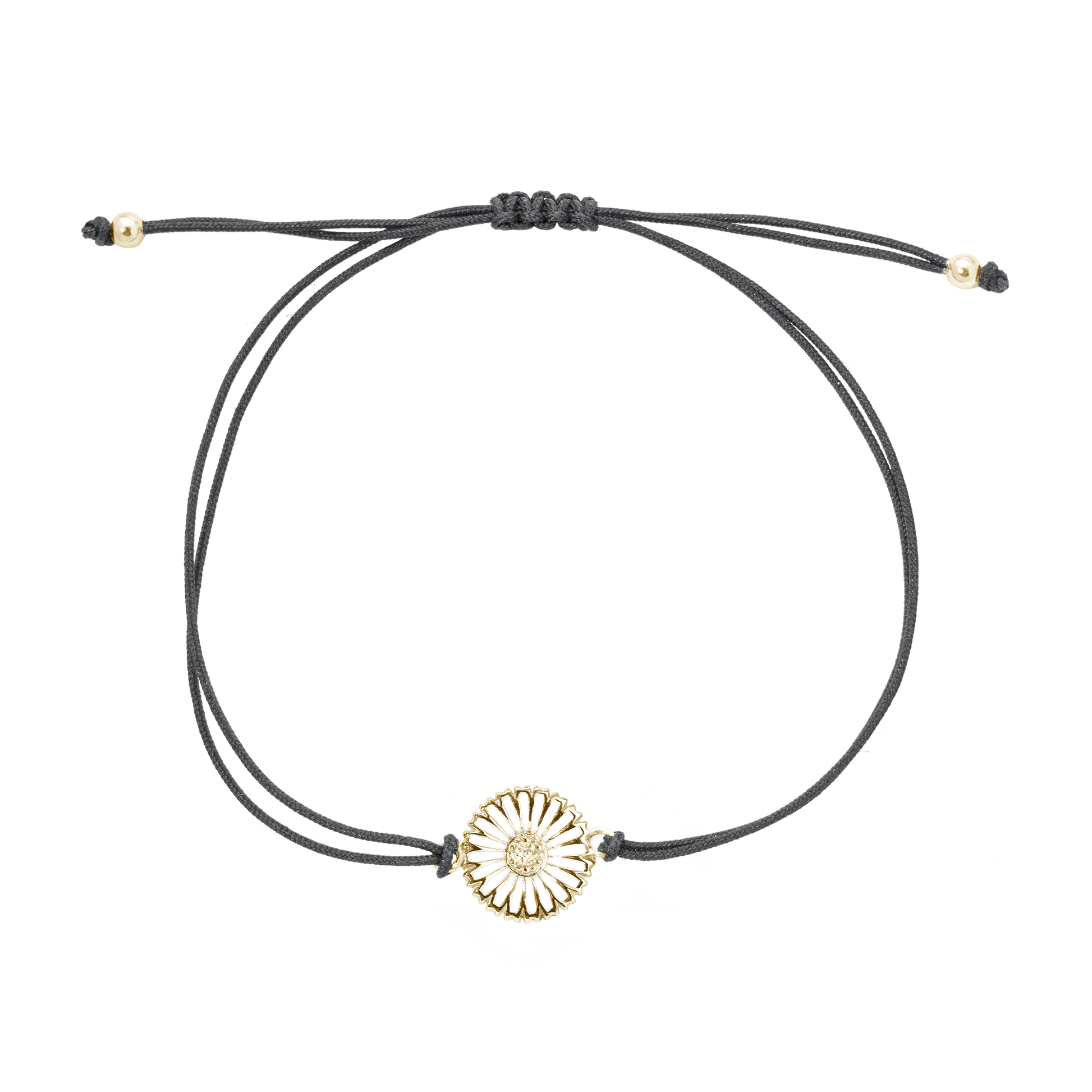 Marguerit armbånd, forgyldt sølv