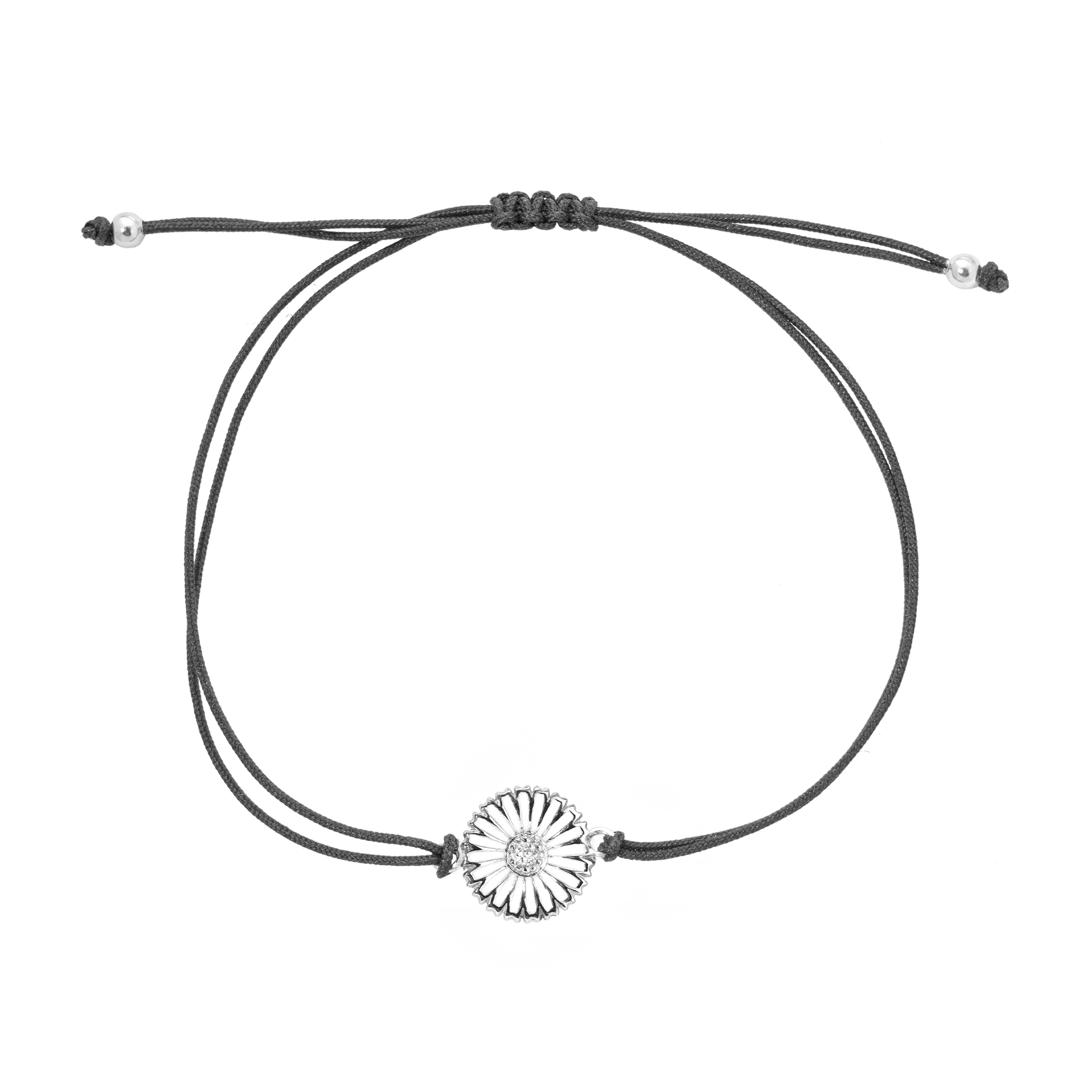 Marguerit armbånd, sølv