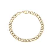 Armbånd,Big Links, 19cm forg