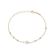 Ferskvands perle armbånd, 20cm, forg søl