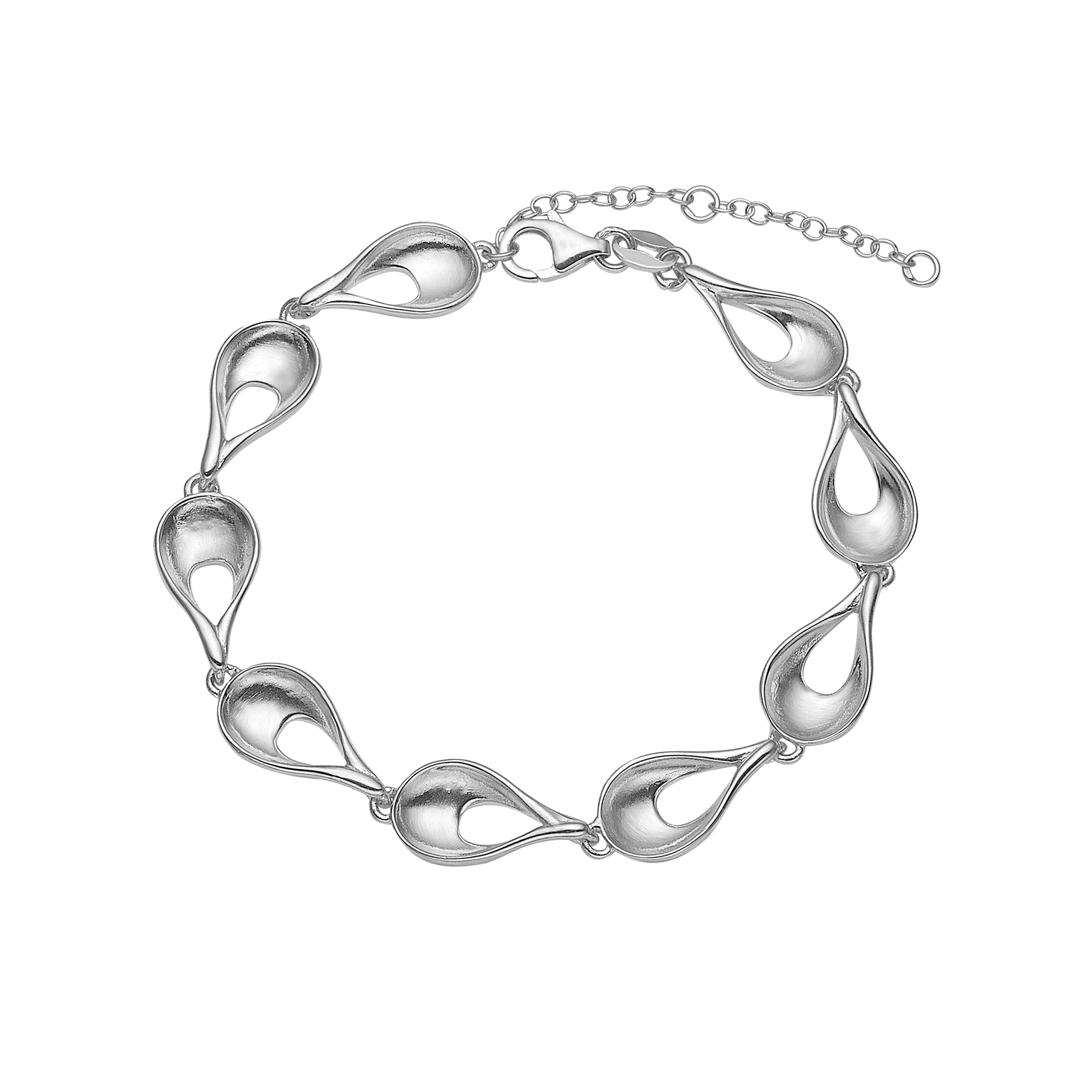 Armbånd, dråber, sølv
