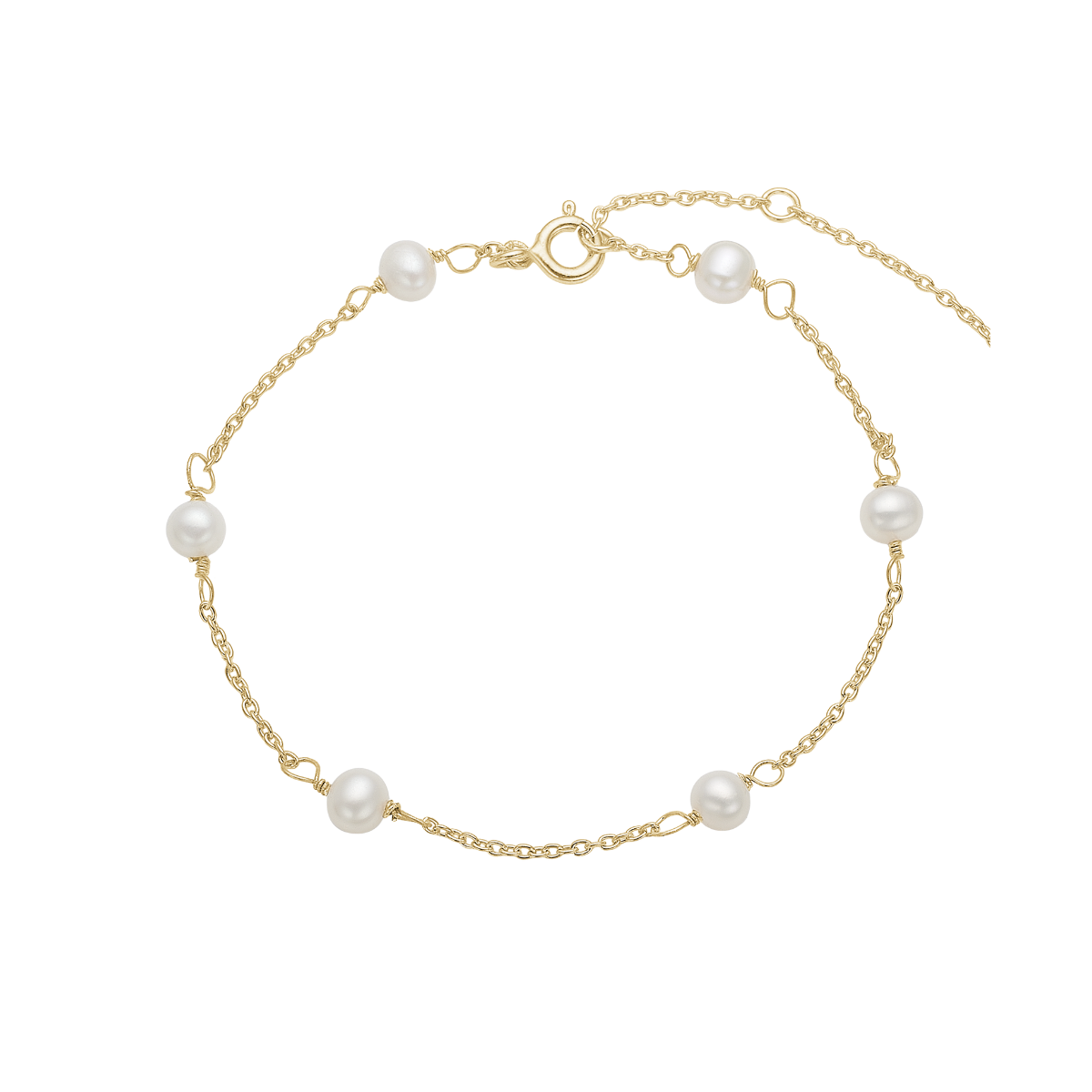 Tennis Armbånd 14 kt. hvidguld 5,00 ct.