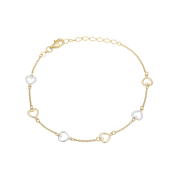 Tennis Armbånd 14 kt. hvidguld 5,00 ct.