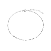 Ankelkæde Ancla, 23+4cm, sølv