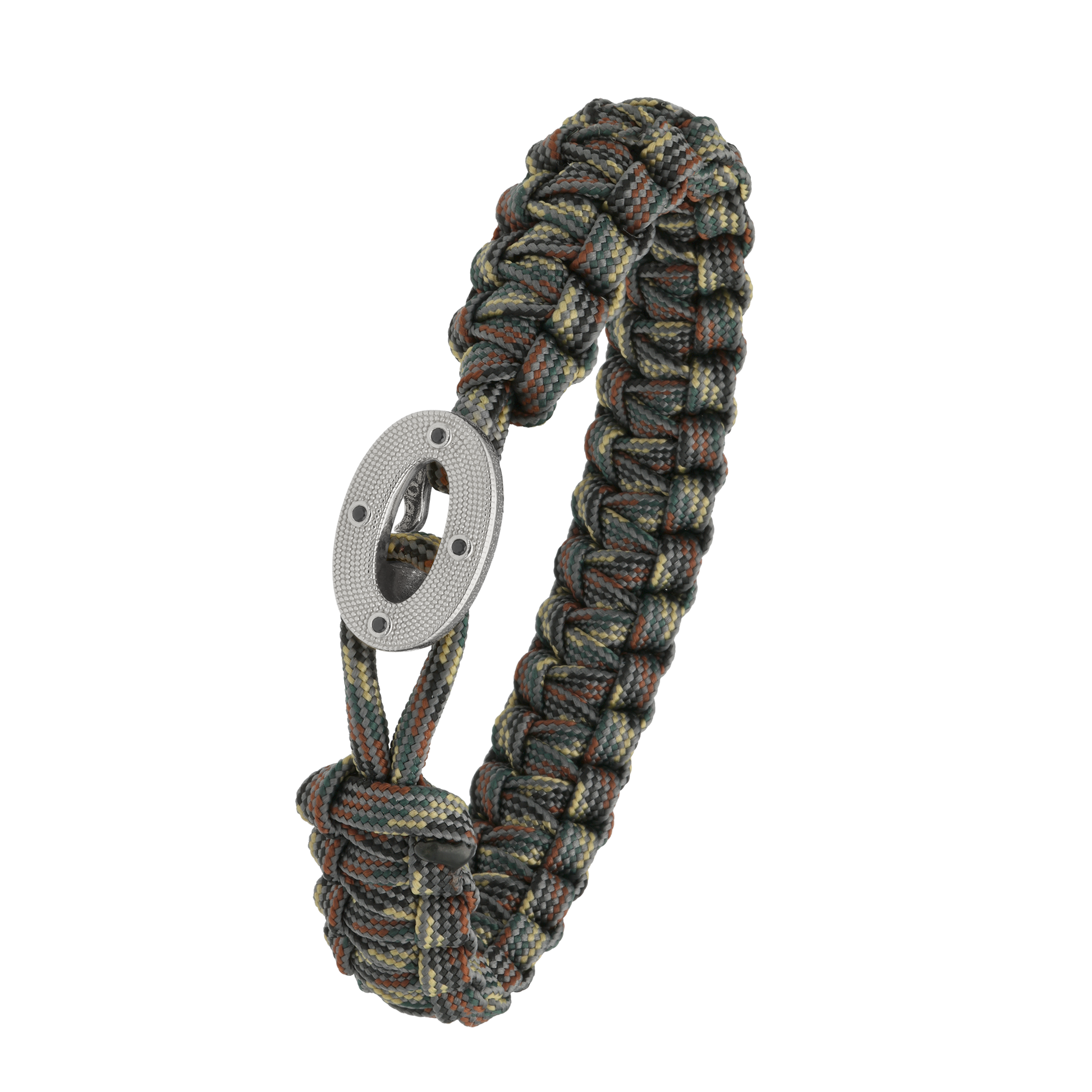 FSTS camouflage armbånd m sølv lås 07