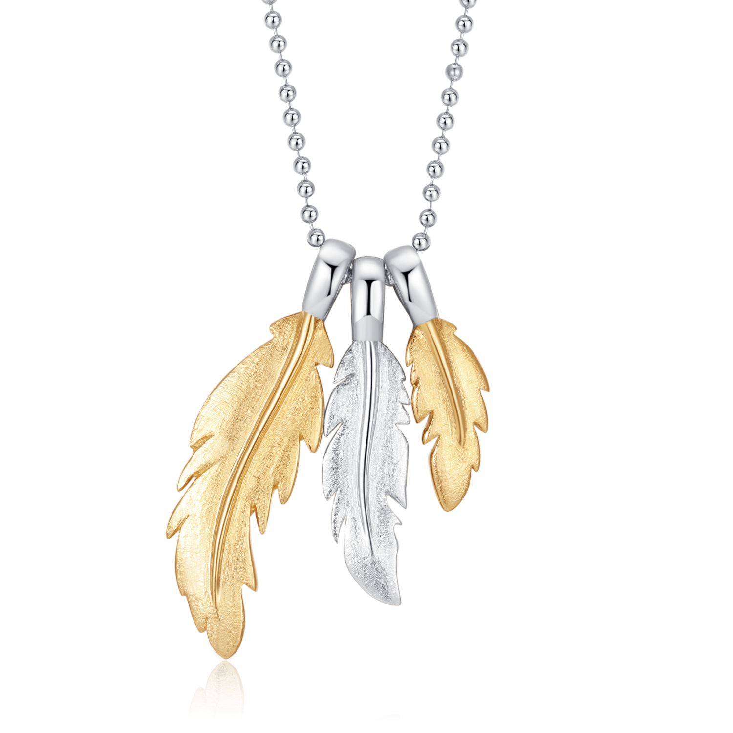 Sølv collier rhodineret 16254070