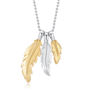 Sølv collier rhodineret 16254070