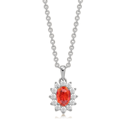 Sølv halskæde 16262001