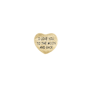 Love to the Moon, gold pl silver