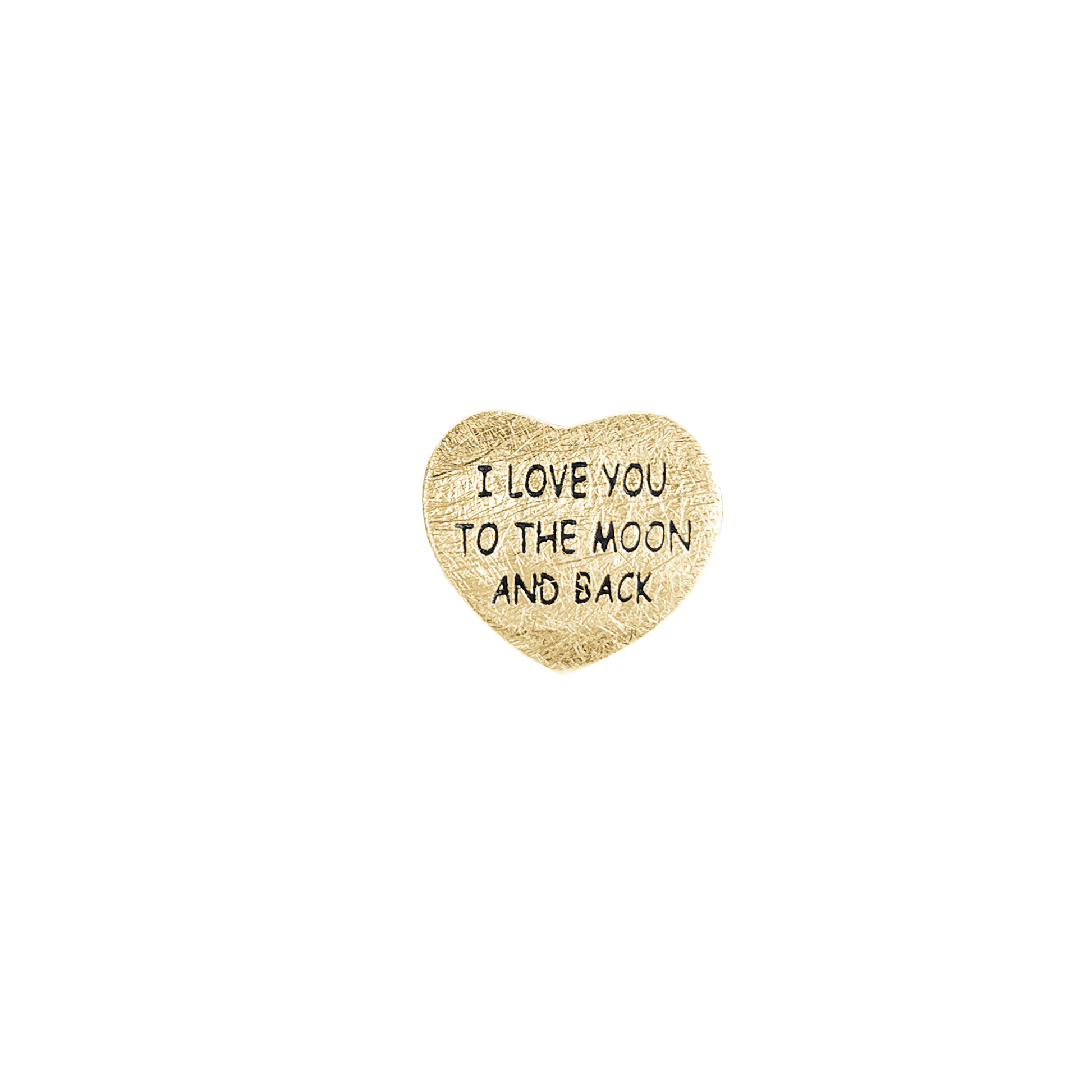 Love to the Moon, gold pl silver