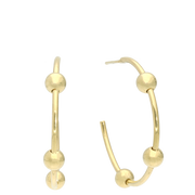 Creoler Ball Hoops