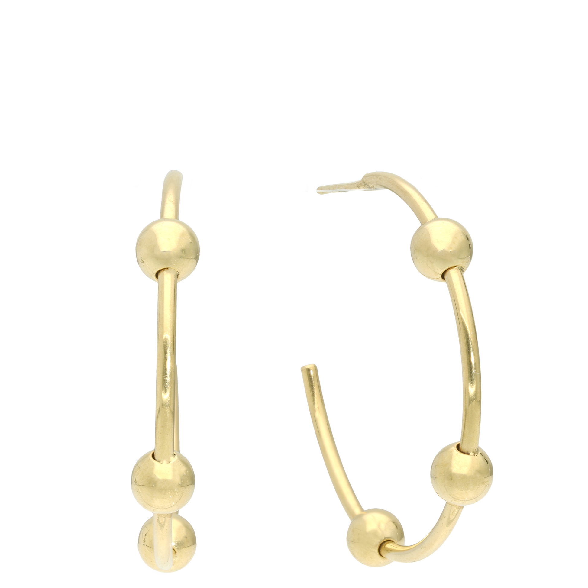 Creoler Ball Hoops