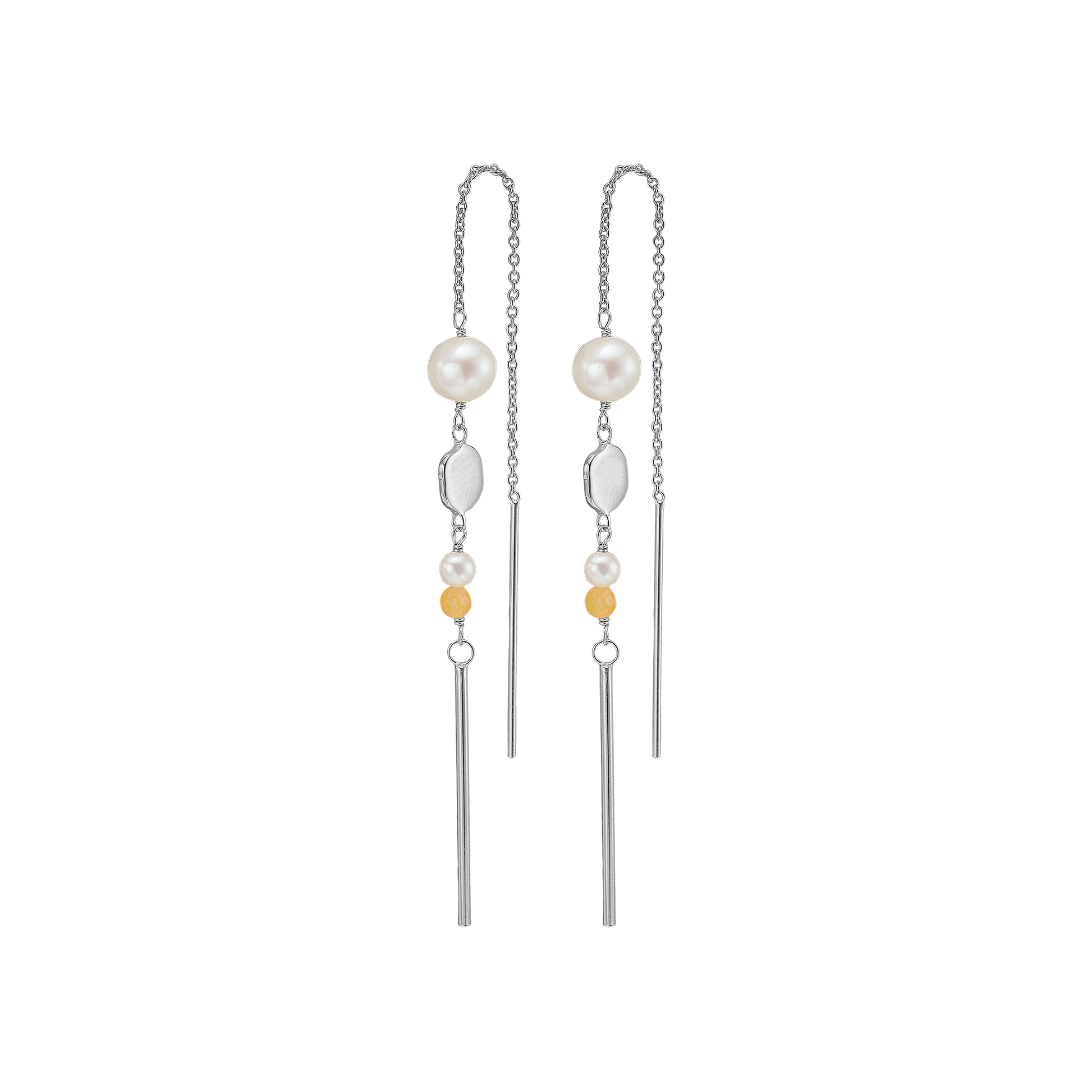 Colour your Life, pearl/peach, øreringe,