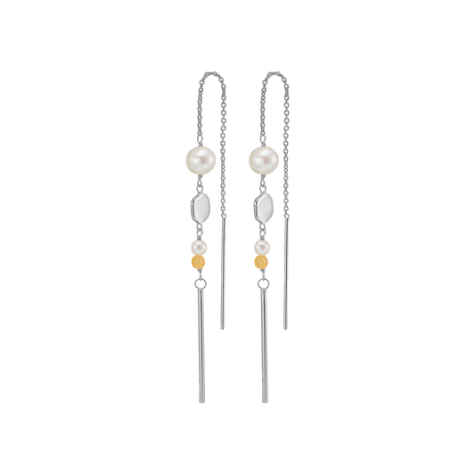 Colour your Life, pearl/peach, øreringe,