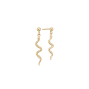 Snake, øreringe, forg
