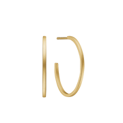 Ørehænger, dråber m/cz, forg sølv