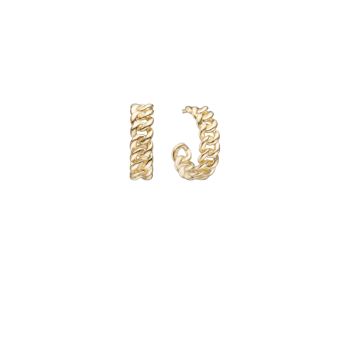 Ørehænger, dråber m/cz, forg sølv