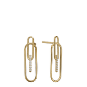 Ørestikker forgyldt sølv, Paper clip
