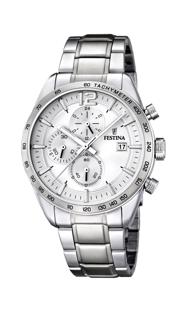 Festina CHRONOGRAF STÅL, Herreure, 16759