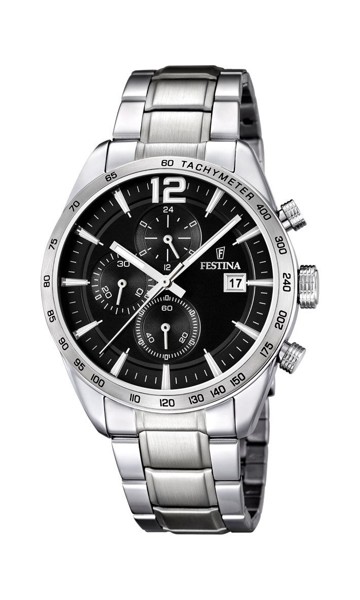 Festina CHRONOGRAF STÅL, Herreure, 16759