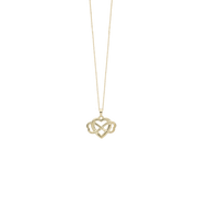 Halskæde Infinity Heart