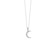Halskæde sølv, Moon